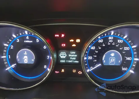 2013 Hyundai Sonata Se 2.0T из США, поврежденный, VIN 5NPEC4ABXDH583156